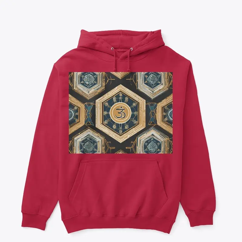 Om Hexagonal Pattern