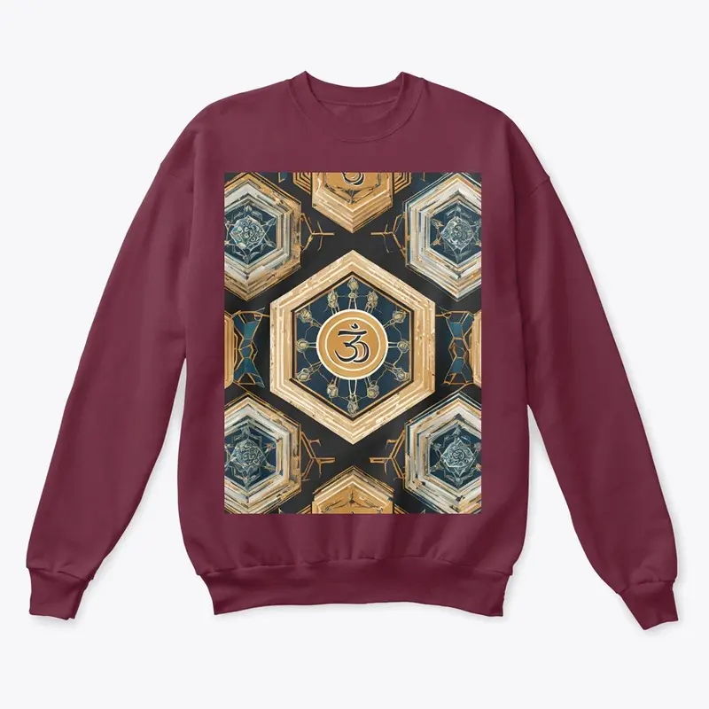 Om Hexagonal Pattern