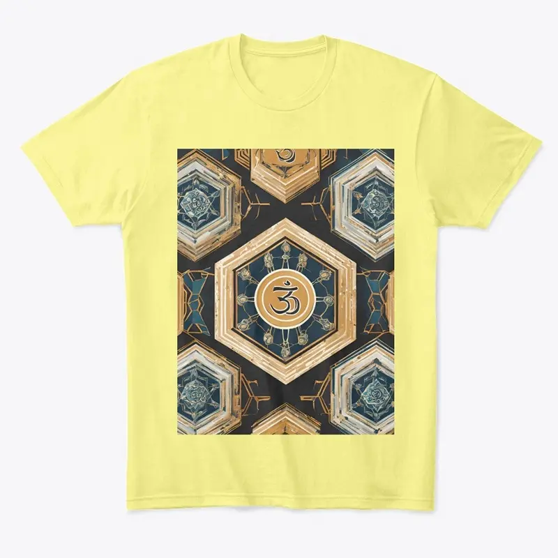 Om Hexagonal Pattern