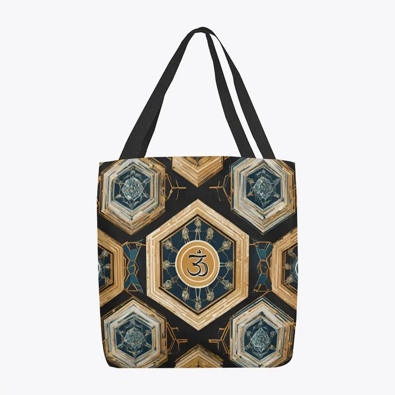 Om Hexagonal Pattern