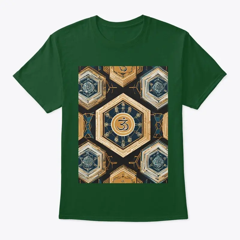 Om Hexagonal Pattern