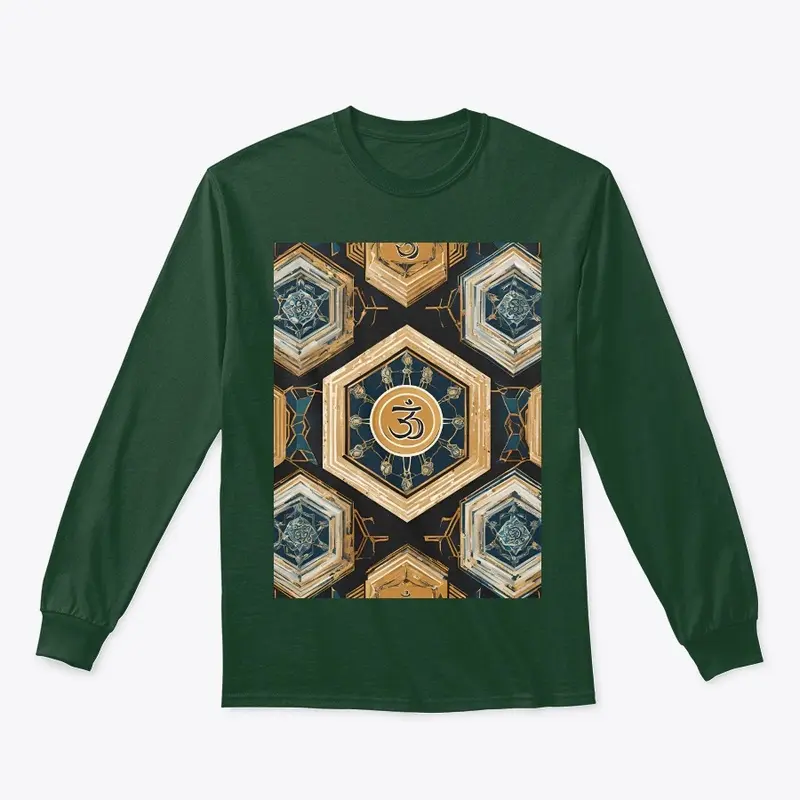 Om Hexagonal Pattern