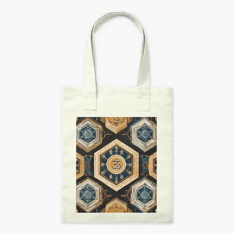 Om Hexagonal Pattern